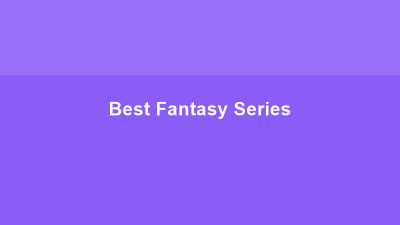 Best Fantasy Series